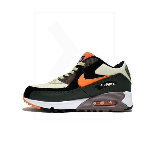 Airmax 90 Dark Army Tweed/olive/orange Kicks Kenya