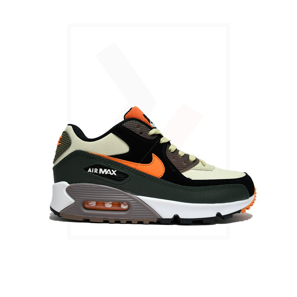 Airmax 90 Dark Army Tweed/olive/orange Kicks Kenya