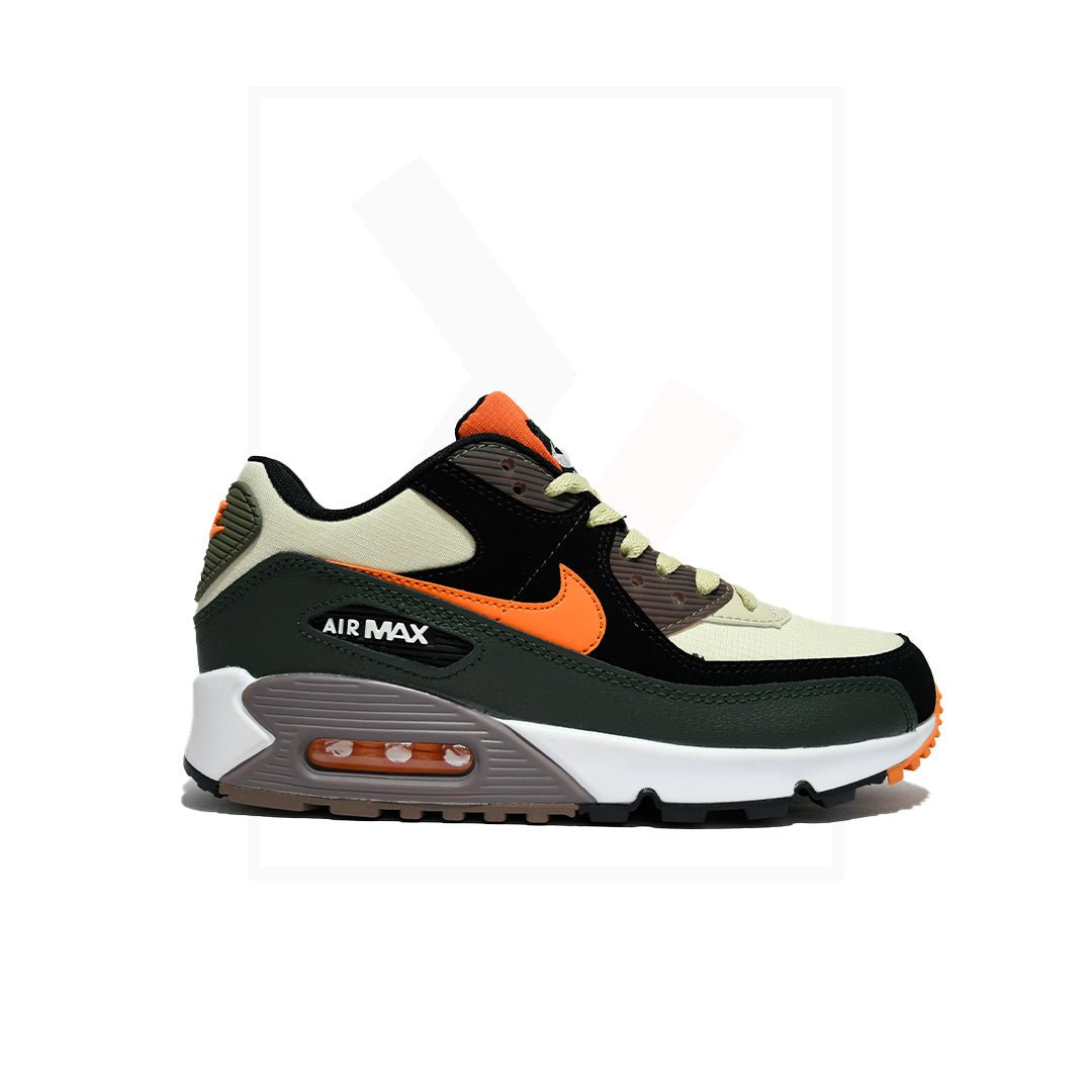 Airmax 90 Dark Army Tweed/olive/orange Kicks Kenya