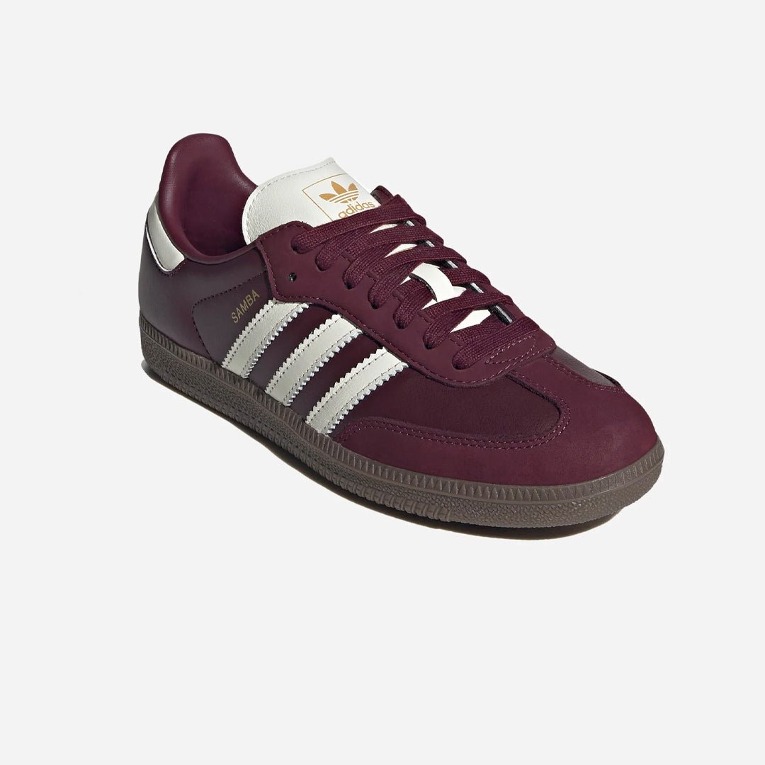 Samba Maroon/Off-White