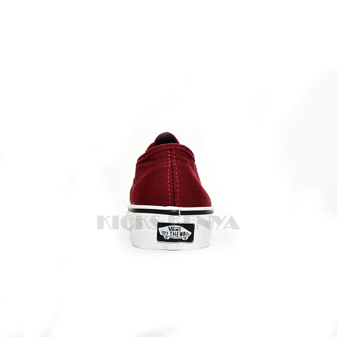Authentic Vans - Maroon - Kicks Kenya
