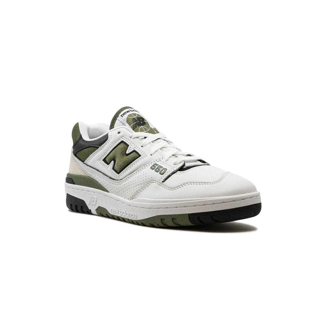 New Balance 550 "White/Dark Olive" Kicks Kenya