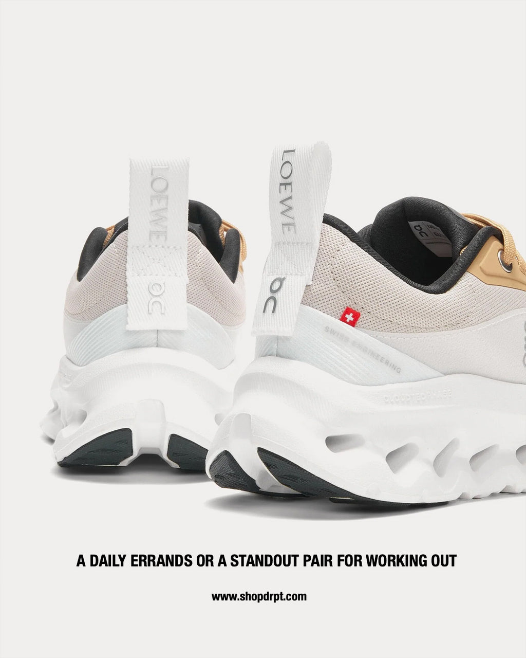 Cloudtilt 2.0 Tan / White Running Shoes