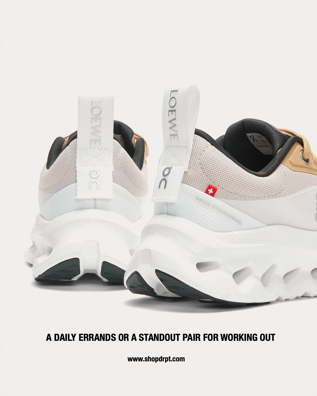 Cloudtilt 2.0 Tan / White Running Shoes